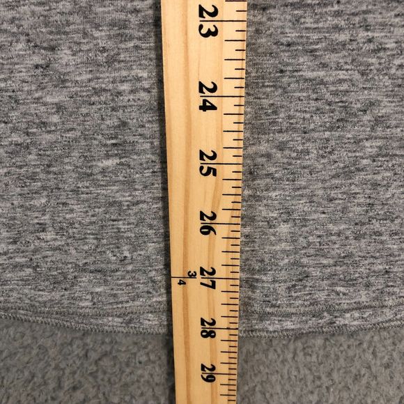 American Eagle Shirt Mens Large Gray Black Classic Fit Preppy Normcore Crew Neck - Picture 6 of 6